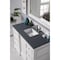 James Martin Vanities De Soto 48in Single Vanity, Bright White w/ 3 CM Charcoal Soapstone Quartz Top 825-V48-BW-3CSP - alternate 3